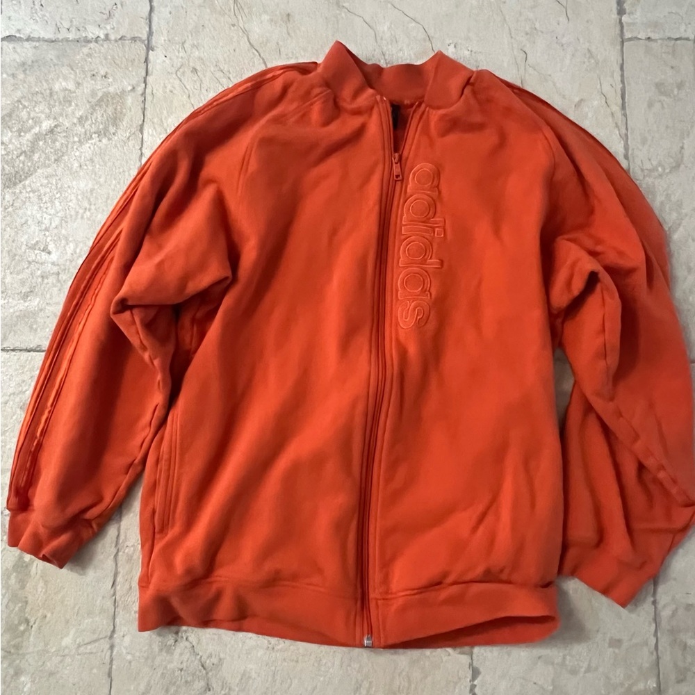 Adidas Vibrant Orange Track Jacket